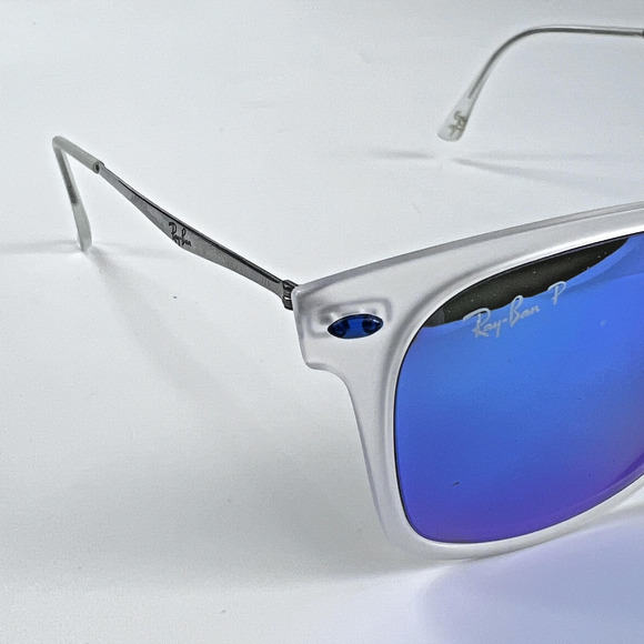 Ray-Ban LightRay Wayfarer RB4210 646/55 50mm Italy Eyeglasses FRAMES ONLY - Picture 4 of 12